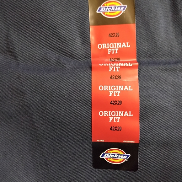 Dickies Work Pants Original Fit 874 Mens Khaki  W42xL29 Canvas Pant - Picture 4 of 7